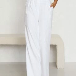 Carlee Pants WHITE -Heschung shop 634L8A2095 69095.1653373690