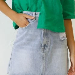 Lucia Denim Skirt
