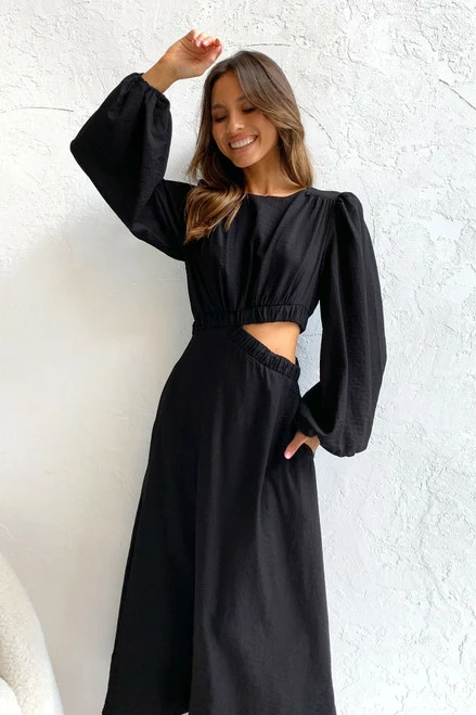 Nolan Dress BLACK 4 Nolan Dress BLACK - Image 2