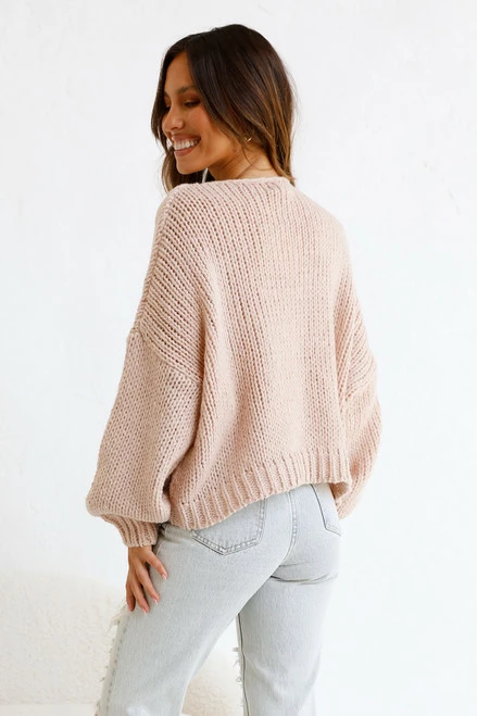 Mona Knit Top SAND 8 Mona Knit Top SAND - Image 6
