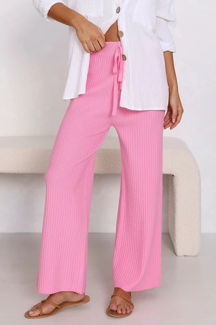 Levi Knit Pants PINK 7 Levi Knit Pants PINK - Image 5