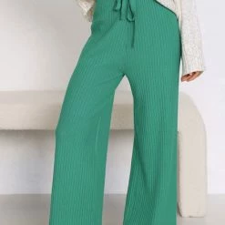 Levi Knit Pants TEAL 16 Levi Knit Pants TEAL -Heschung shop 794L8A1801 28341.1653539895