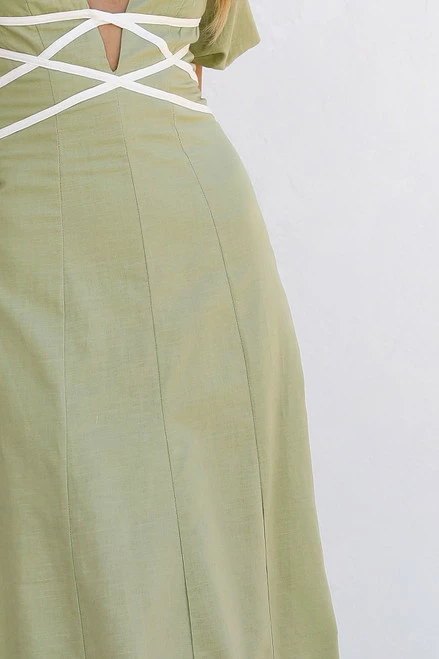 Kellie Dress SAGE 8 Kellie Dress SAGE - Image 6