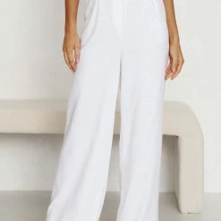 Carlee Pants WHITE -Heschung shop 94L8A2088 48856.1653373732