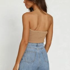 Brandi Top TAN 19 Brandi Top TAN -Heschung shop 94L8A2142 37511.1653374292