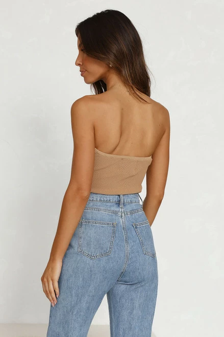 Brandi Top TAN 7 Brandi Top TAN - Image 5