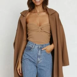 Brandi Top TAN 17 Brandi Top TAN -Heschung shop 94L8A2152 83046.1653374335