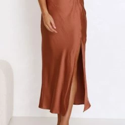 Monaita Skirt RUST -Heschung shop 94L8A2311 78296.1655185148