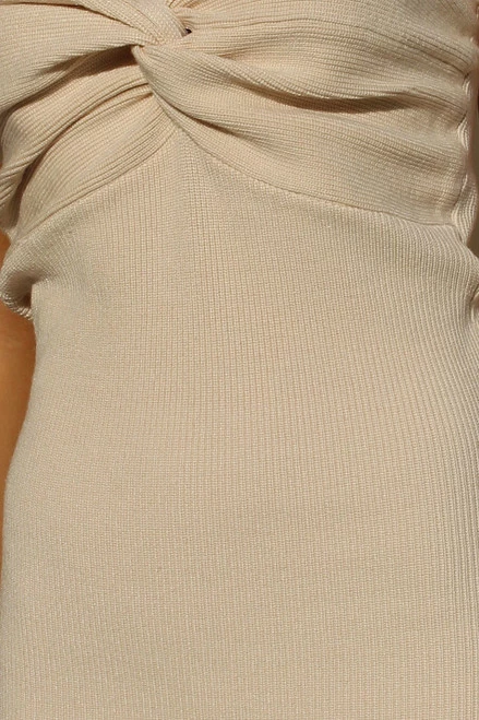 Zoe Dress BEIGE 11 Zoe Dress BEIGE - Image 9