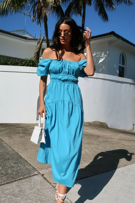 Willow Dress BLUE 5 Willow Dress BLUE - Image 3