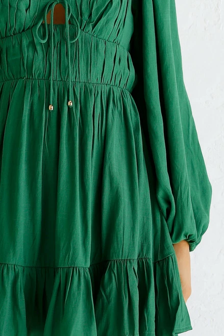 Danny Dress FOREST GREEN 13 Danny Dress FOREST GREEN - Image 11