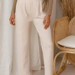 Julian Knit Pants BEIGE -Heschung shop 9 L4A5761 74455.1595075689