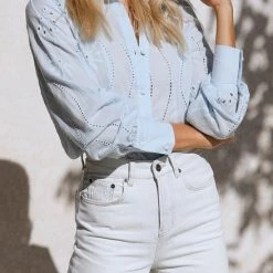 Aileen Top SKY BLUE 24 Aileen Top SKY BLUE -Heschung shop 9 L4A7423 22783.1619784312