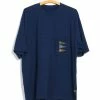 KAPITAL 4 FLAGS | Jersey Pennant T | Indigo -Heschung shop EK 1226 IDG Jersey PENNANT T 4Flags 1