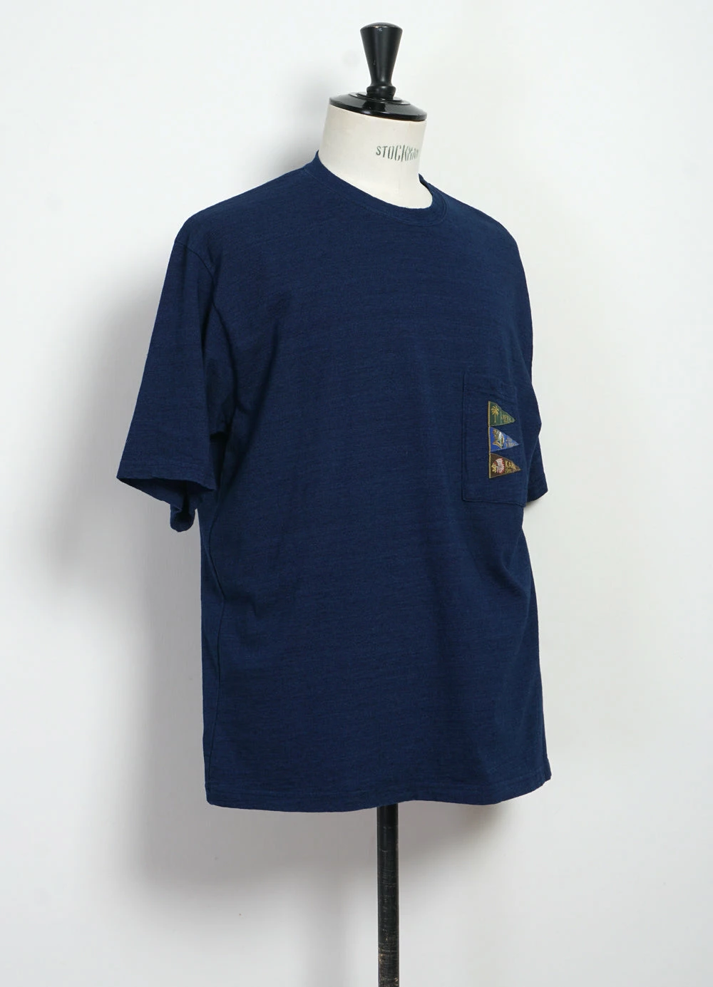 KAPITAL 4 FLAGS | Jersey Pennant T | Indigo 4 KAPITAL 4 FLAGS | Jersey Pennant T | Indigo - Image 2