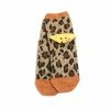 KAPITAL LEOPARD SOCKS | 84 Yarns Ankle Socks | Orange
