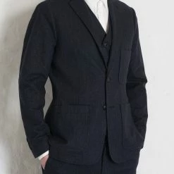 HANSEN GARMENTS CHRIS | Classic Two Button Blazer | Brushed Blue 13 HANSEN GARMENTS CHRIS | Classic Two Button Blazer | Brushed Blue -Heschung shop FrlLuweg