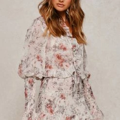 Dreamz Skirt CREAM FLORAL -Heschung shop H6A7078 1 59005.1570101595