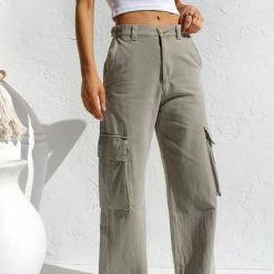 Sara Pants KHAKI -Heschung shop IMG 2068 25292.1658461962
