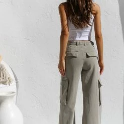 Sara Pants KHAKI -Heschung shop IMG 2093 01140.1658461950