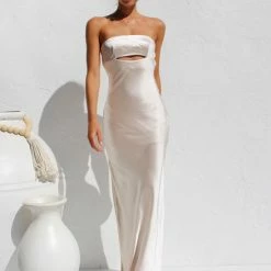 Judy Dress CHAMPAGNE -Heschung shop IMG 3135 71589.1661250084