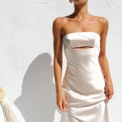 Judy Dress CHAMPAGNE -Heschung shop IMG 3157 09512.1661250088