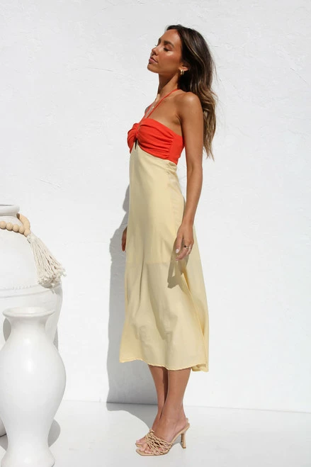 Melanie Dress YELLOW 4 Melanie Dress YELLOW - Image 2