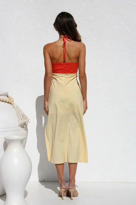 Melanie Dress YELLOW 7 Melanie Dress YELLOW - Image 5