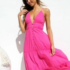 Clara Dress FUCHSIA -Heschung shop IMG 4407 17598.1661916611