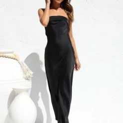 Dana Dress BLACK -Heschung shop IMG 4627 69695.1662359419