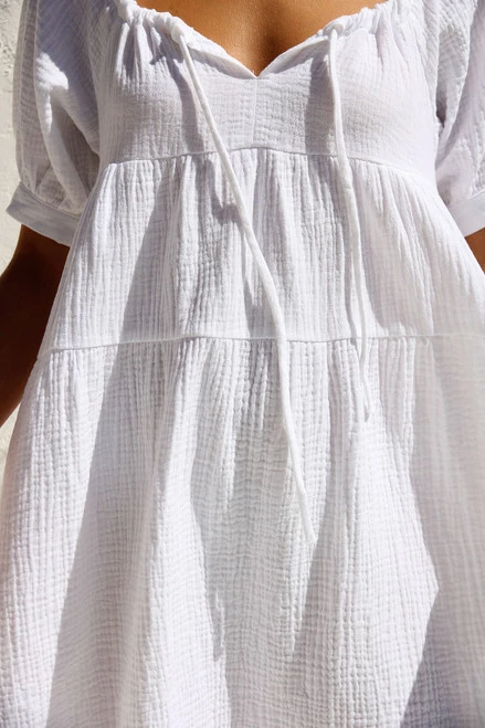 Renae Dress WHITE 8 Renae Dress WHITE - Image 6