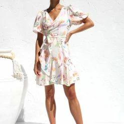 Alexa Wrap Dress MULTI 15 Alexa Wrap Dress MULTI -Heschung shop IMG 5435 78958.1663213213