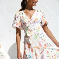 Alexa Wrap Dress MULTI 13 Alexa Wrap Dress MULTI -Heschung shop IMG 5451 97301.1663382682