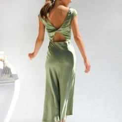Elena Dress OLIVE -Heschung shop IMG 5892 98170.1665463278