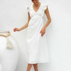 Kayden Dress WHITE -Heschung shop IMG 6426 34162.1668491099