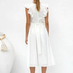 Kayden Dress WHITE -Heschung shop IMG 6441 82031.1668491061
