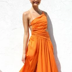 Tiarnie Dress ORANGE 11 Tiarnie Dress ORANGE -Heschung shop IMG 6502 20287.1668720449