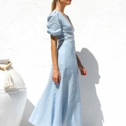 Kellie Dress BLUE -Heschung shop IMG 6547 92986.1668492865