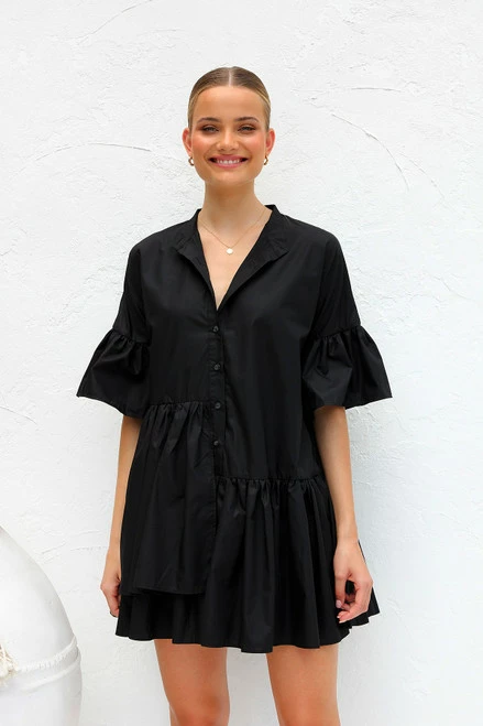 Jaxon Dress BLACK 5 Jaxon Dress BLACK - Image 3