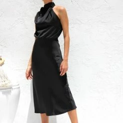 Tamika Dress BLACK -Heschung shop IMG 7127 30141.1668492335