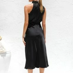 Tamika Dress BLACK -Heschung shop IMG 7146 59857.1668492339