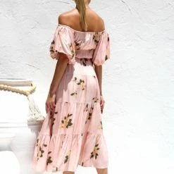 Sarella Dress PINK FLORAL 13 Sarella Dress PINK FLORAL -Heschung shop IMG 7180 41895.1669713625