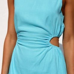 Daria Dress AQUA BLUE -Heschung shop IMG 7391 47795.1668722655