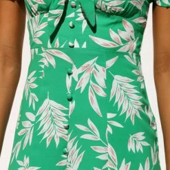 Kodie Dress GREEN FLORAL 15 Kodie Dress GREEN FLORAL -Heschung shop IMG 7530 96495.1669718710