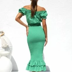 Gretal Dress GREEN -Heschung shop IMG 7767 06592.1669896447
