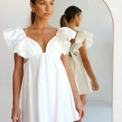 Cecile Dress WHITE -Heschung shop IMG 7938 15975.1668722819