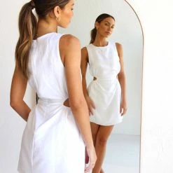 Daria Dress WHITE 10 Daria Dress WHITE -Heschung shop IMG 7967 20500.1669717656