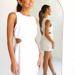 Daria Dress WHITE 14 Daria Dress WHITE -Heschung shop IMG 7973 57506.1669717607