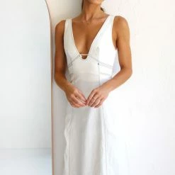 Elki Dress WHITE DENIM 9 Elki Dress WHITE DENIM -Heschung shop IMG 7990 51020.1669895951