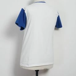 KAPITAL HARD RAIN | 2 Tone Ringer T-shirt | White & Blue -Heschung shop K2206SC146 20 Jersey 2TONES Ringer T HARD RAIN 5